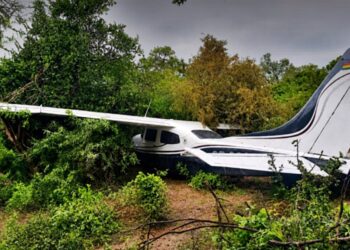 Chaco Salteño: hallan avioneta boliviana abandonada en Los Blancos