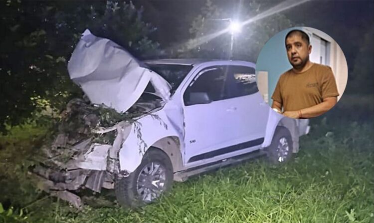 Gustavo Subelza recibió el alta médica tras el accidente en ruta