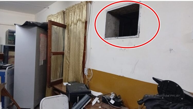 Vandalismo en la escuela Che Sundaro a pocas horas de la inauguración de nuevas aulas