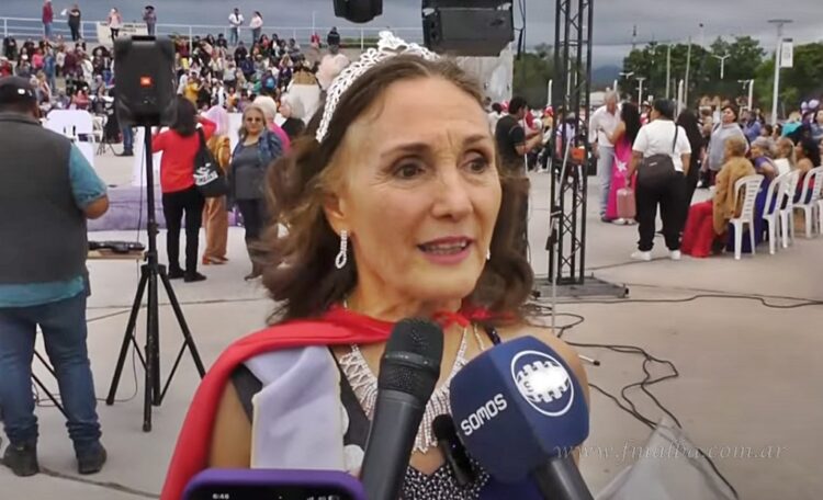 Cristina Torres, de Tartagal, nueva Soberana Provincial de las Personas Mayores