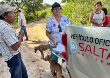 Refuerzo alimentario para familias originarias de Rivadavia