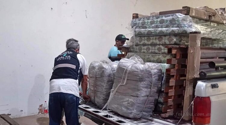 Tartagal: siete familias recibieron asistencia tras las intensas lluvias