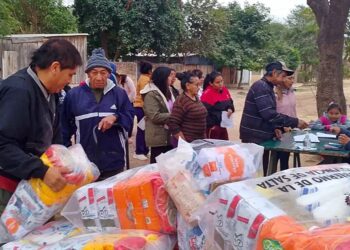 Tartagal: continúa la distribución de módulos alimentarios del Programa Focalizados