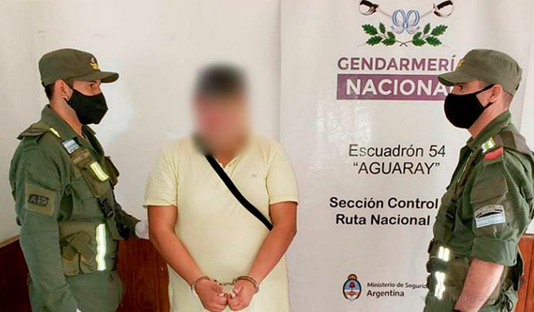 Aguaray: detienen a un hombre con pedido de captura internacional