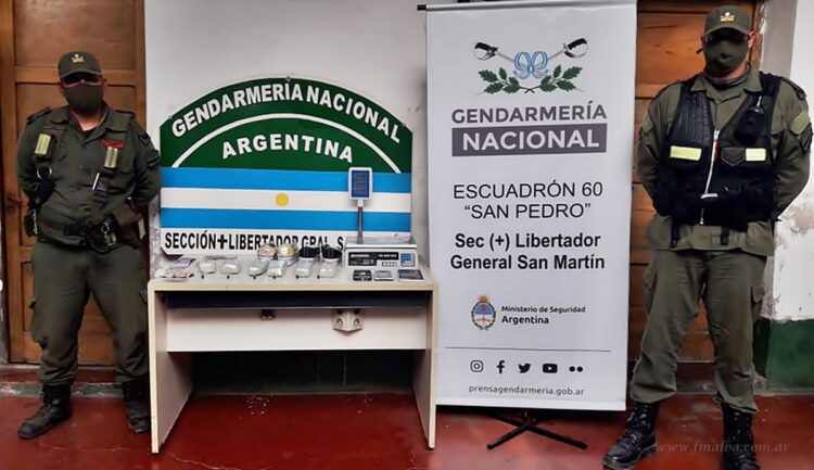 Salvador Mazza: tres personas detenidas por tráfico de sustancias en la provincia de Jujuy