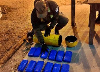 Salvador Mazza: incautaron droga abandonada a la altura de Paraje Tobantirenda