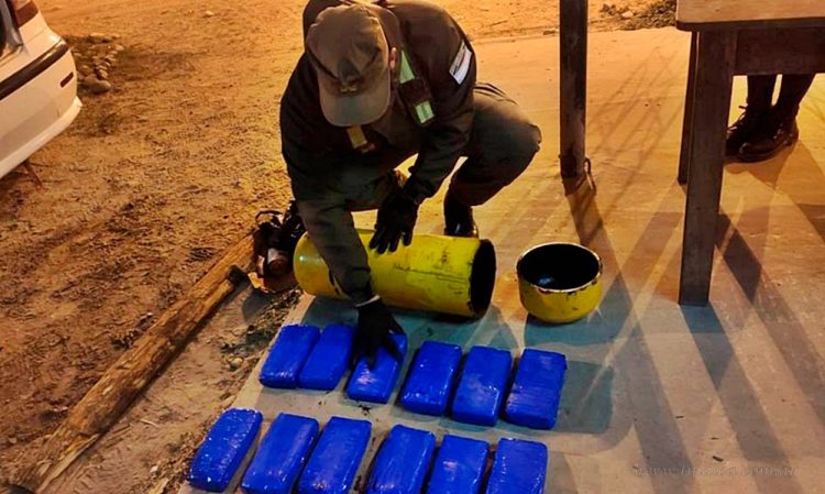 Salvador Mazza: incautaron droga abandonada a la altura de Paraje Tobantirenda