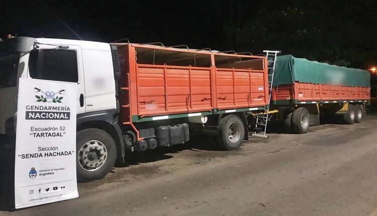 Tartagal: incautan más de 198 toneladas de granos de soja y maíz en seis camiones