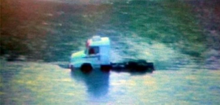 Orán: camión cruzó ilegalmente de Argentina a Bolivia por el Río Bermejo