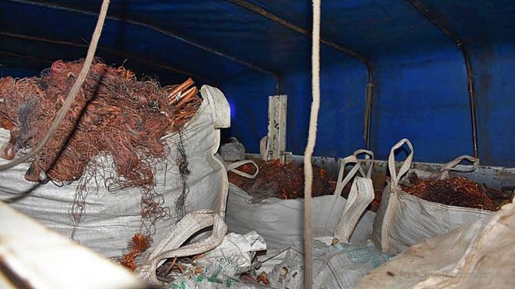 Aguaray: incautan 26 toneladas de chatarra proveniente de Capital Federal