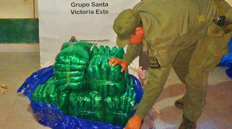 Aguaray: incautaron maíz, soja y hojas de coca en tres procedimientos