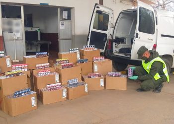 Aguaray: más de un millón de pesos en contrabando de cigarrillos