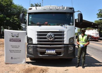 Aguaray: incautan carga de maíz valuada en seis millones de pesos