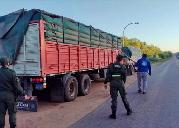 Aguaray: incautaron 58 toneladas de soja con la documentación vencida