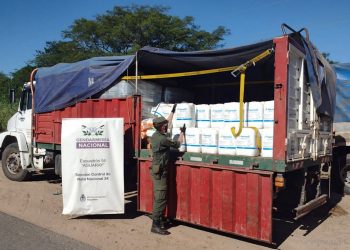 Aguaray: secuestran 4.000 litros de glifosato con la documentación vencida