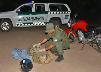 Aguaray: un detenido con varios kilos de marihuana