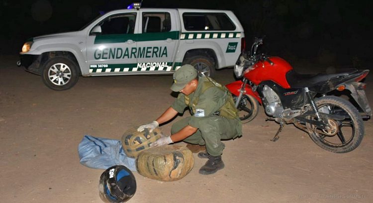 Aguaray: un detenido con varios kilos de marihuana