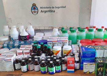 Aguaray: interceptan más de 3 millones de pesos en medicamentos para uso animal