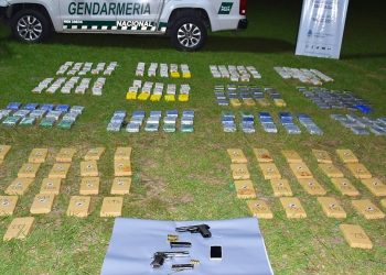 Coronel Cornejo: gendarmes secuestran 244 kilos de drogas