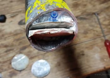 Narcotráfico: gendarmes encuentran droga como relleno en una lanza para tiro remolque