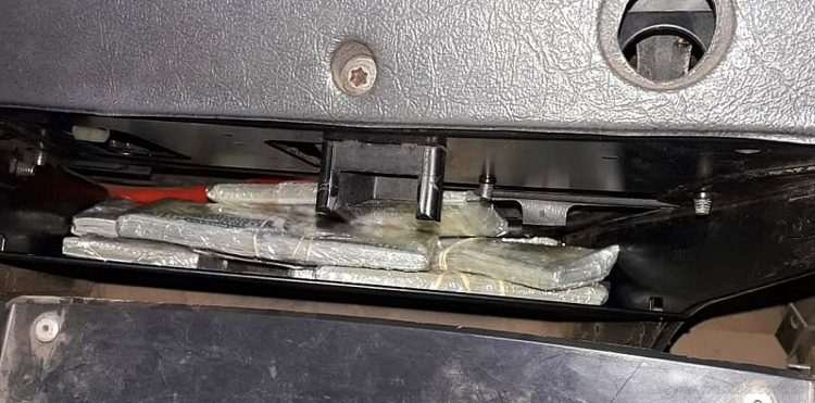 Senda Hachada: gendarmes incautan varios miles de dólares