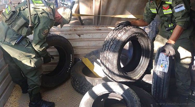 Tartagal: gendarmes incautan cubiertas en acceso zona norte