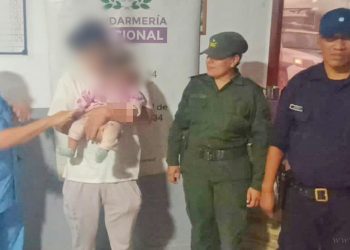 Aguaray: encuentran a una bebé con pedido de paradero