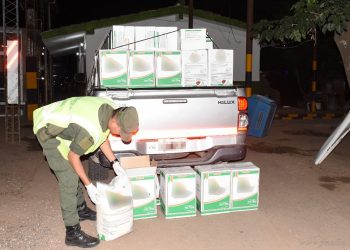 Aguaray: incautan cargamento de herbicidas sin documentación legal