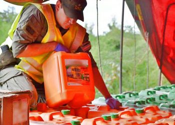 Aguaray: interceptan 12 mil litros de lubricante automotriz sin aval legal