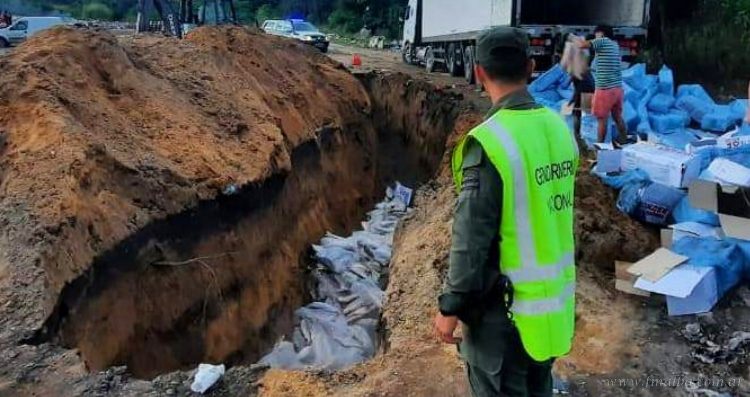 Aguaray: gendarmes incautan pescado y marihuana