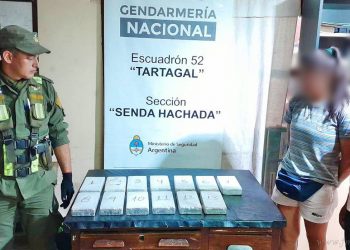 Senda Hachada: gendarmes interceptan más de 10 kilos de drogas