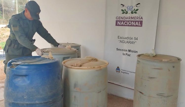 Misión La Paz: intentaron contrabandear combustible a Paraguay