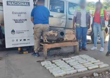 Salvador Mazza: un detenido con varios kilos de drogas