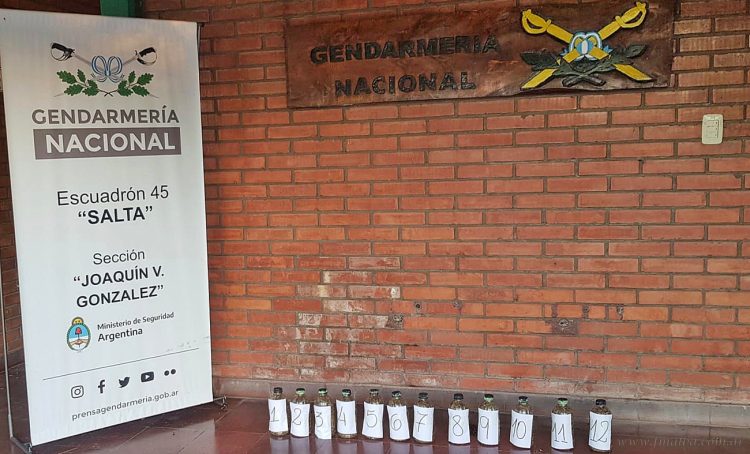Tartagal: una pareja detenida con varios kilos de marihuana