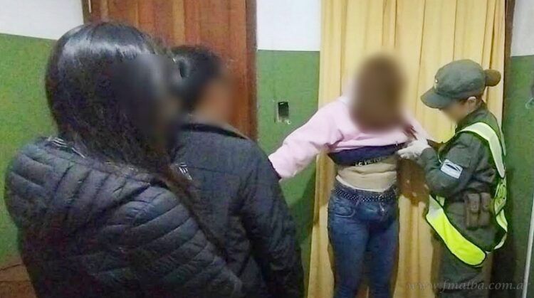 Aguaray: una mujer fue detenida con droga adosada al cuerpo