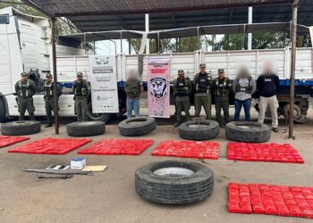 Senda Hachada: gendarmes interceptan varios kilos de cocaína y detienen a ocho personas