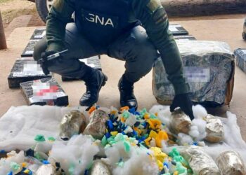 Salvador Mazza: interceptan almohadas rellenas con marihuana en encomiendas