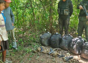 Tartagal: gendarmes hallan varios kilos de droga y armas de fuego durante un patrullaje rural