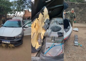 Salta: condenan a policía por coordinar con su hijo un transporte de 12 kilos de cocaína