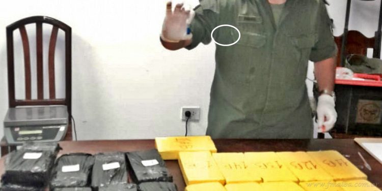 Aguas Blancas: un hombre detenido con varios kilos de droga