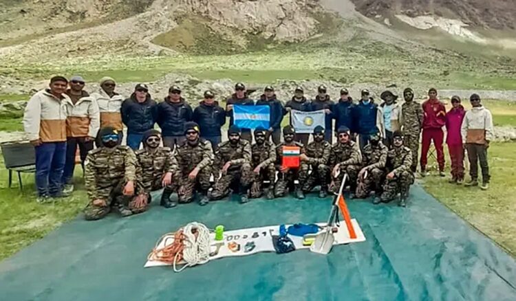 Un tartagalense en el Himalaya: cumbre histórica de soldados argentinos