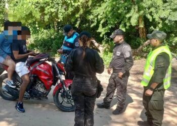 Operativo interfuerzas en Salvador Mazza en el marco del Plan Güemes