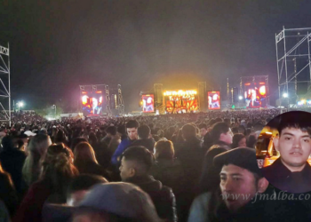 En pleno Festival a Tartagal bombero salvó a una bebé
