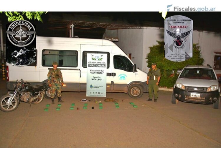 Tartagal: 8 años y 3 meses de prisión para una organización que traía cocaína desde Bolivia