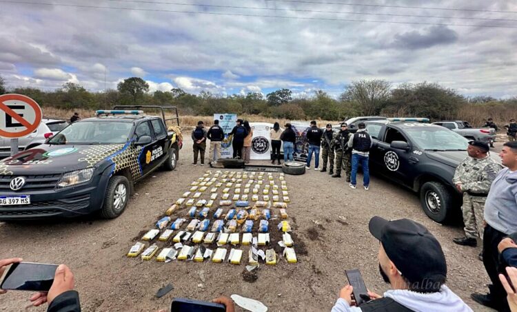 Narcotráfico: secuestraron más de 1,5 millones de dosis de droga