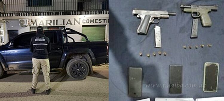 Salvador Mazza: tres detenidos y armas secuestradas tras operativo policial