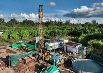 El nuevo pozo de Yacuy ya tiene un 30% de avance