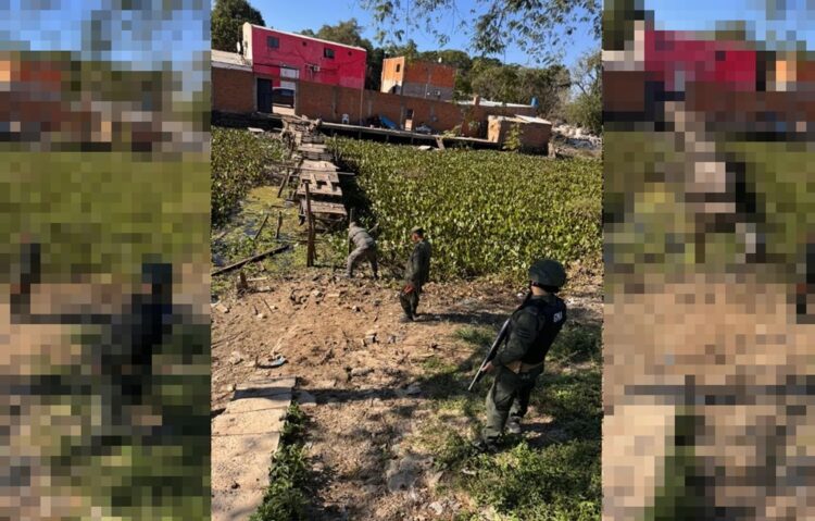 Destruyeron puentes clandestinos en Formosa: se utilizaban para el contrabando y el ingreso ilegal de personas