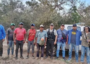 Rescatan con vida a Erwin, extraviado en el monte del Chaco Salteño