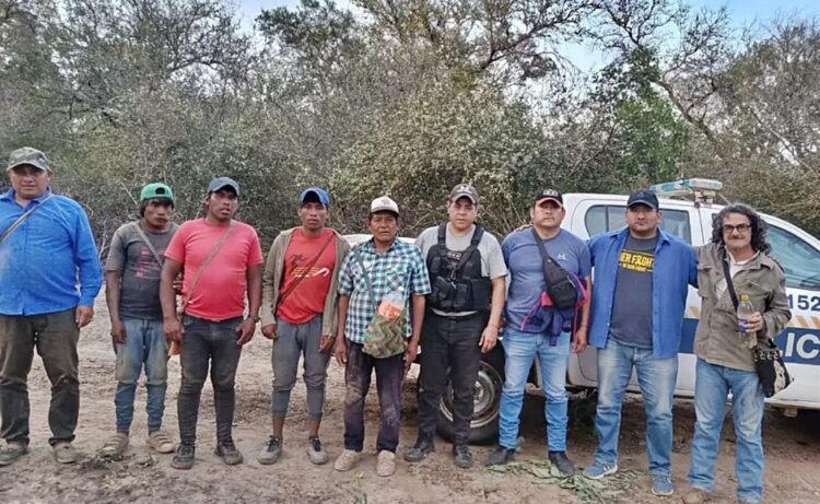 Rescatan con vida a Erwin, extraviado en el monte del Chaco Salteño